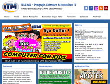 Tablet Screenshot of itmbali.com